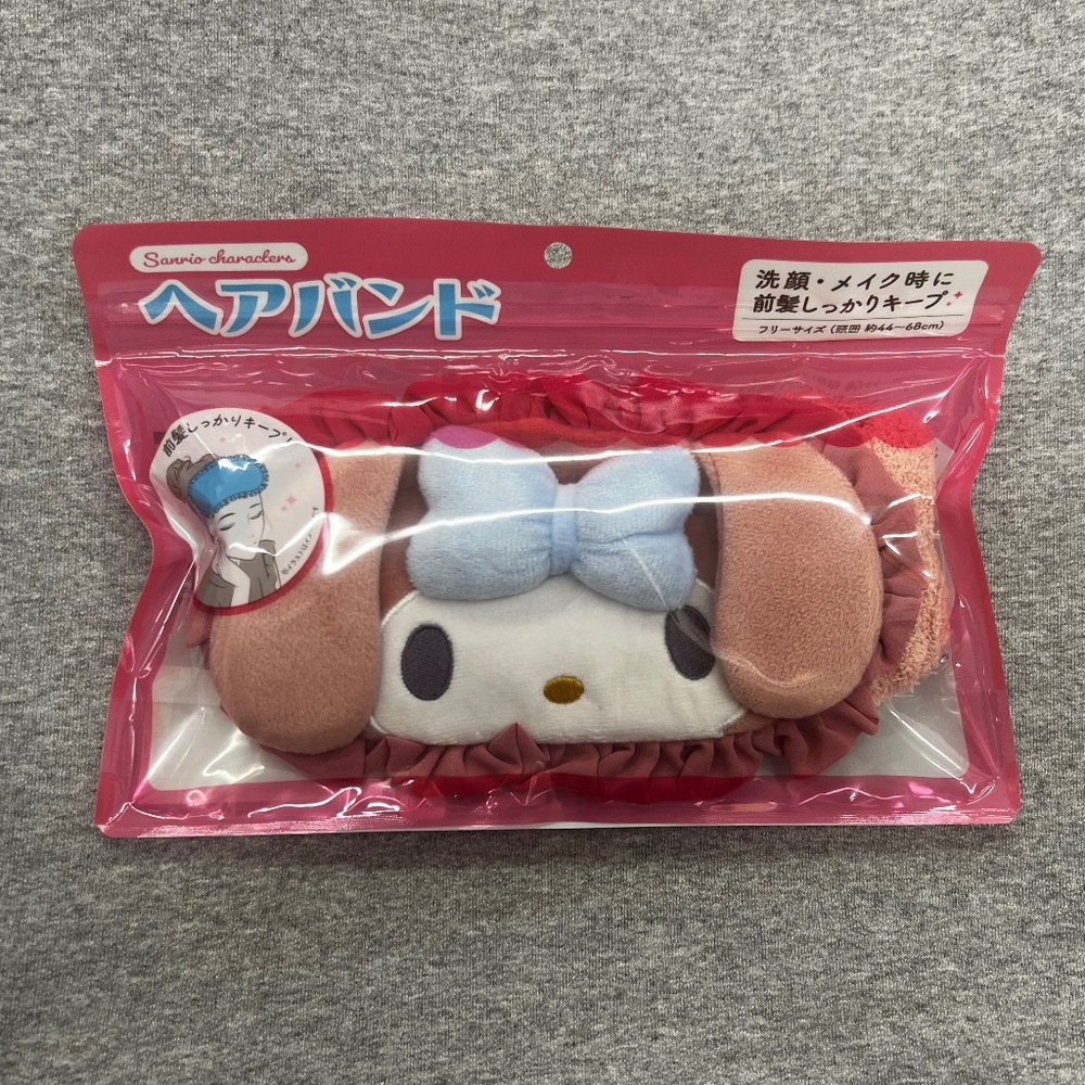 Sanrio My Melody 3D Plush Eye Mask/Headband from Japan
